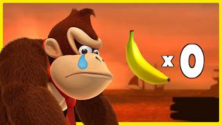 I tried beating Donkey Kong Country without touching a BANANA!