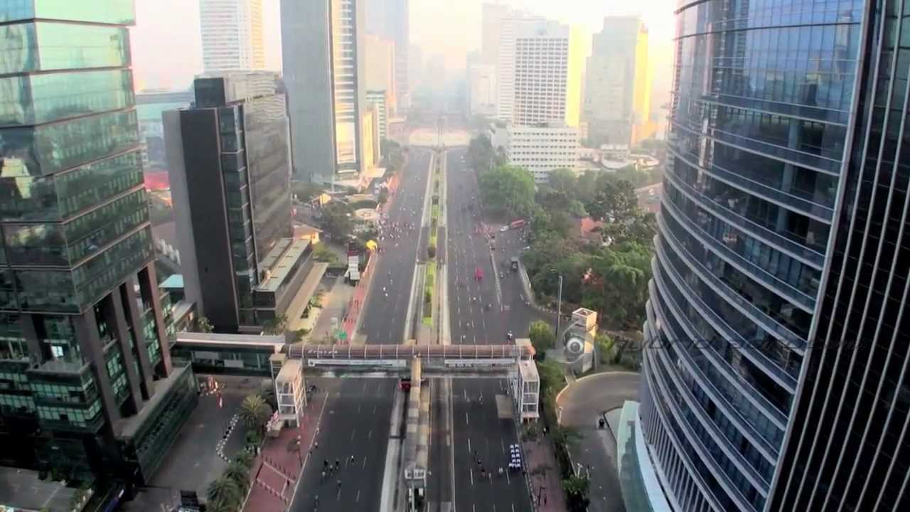  Jakarta  city multirotor view 2012 YouTube