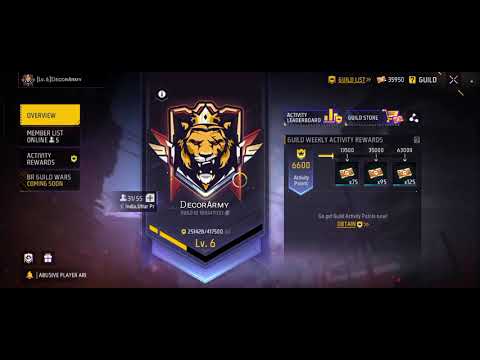 New guild join 