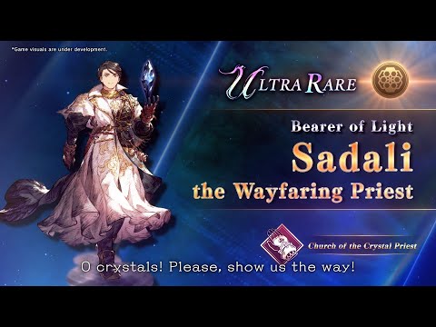 WAR OF THE VISIONS FFBE | Sadali the Wayfaring Priest Trailer
