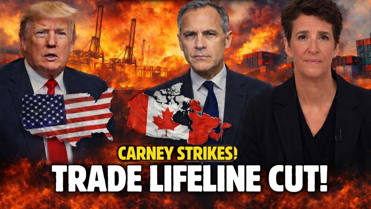1 Min Ago: Trump Stunned as Carney Cuts Off Major U.S. Trade Lifeline | Rachel Maddow