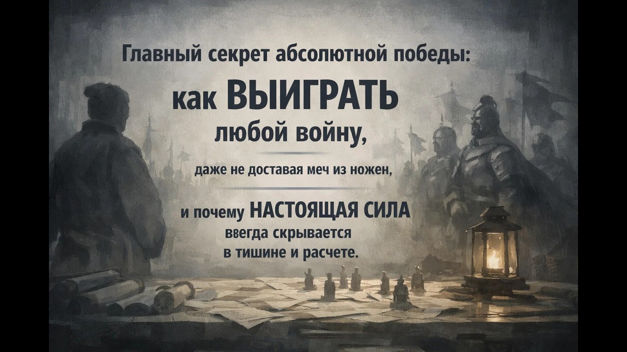 Древняя стратегия победы: почему умный воин никогда не вступает в бой первым и как это поможет тебе
