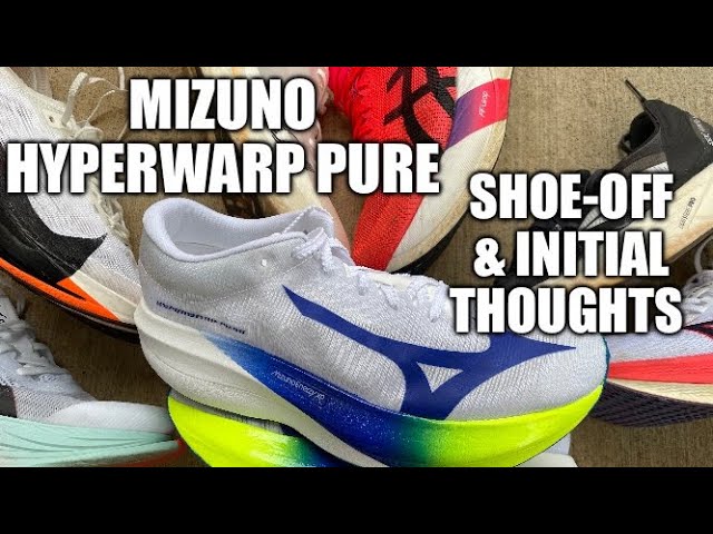 Mizuno Hyperwarp Pure: Shoe-Off & Initial Thoughts - YouTube