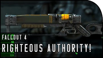 Fallout 4 Gameplay Walkthrough Part 11 – RIGHTEOUS AUTHORITY UNIQUE WEAPON, JOINING THE BROTHERHOOD”
