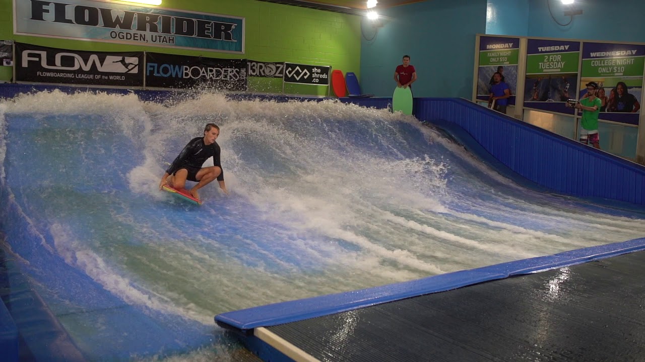Jon Reese on the FlowRider FLOW Tour at Salomon Center Ogden Utah