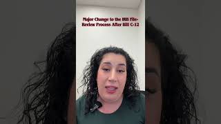 Major Change to the IRB File-Review Process After Bill C-12 Major Change to the IRB File-Review Process After Bill C-12