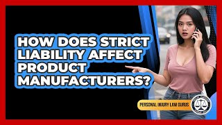How Does Strict Liability Affect Product Manufacturers? - Personal Injury Law Gurus