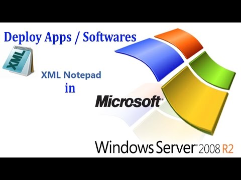 Server 2008 R2 - How to deploy apps or softwares by using group policy in Windows server 2008R2