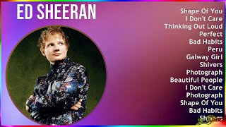 Ed Sheeran 2024 MIX Grandes Exitos  Shape Of You, I Don't Care, Thinking Out Loud, Perfect