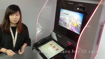 Multimodal biometric ATM demo with face and iris recognition