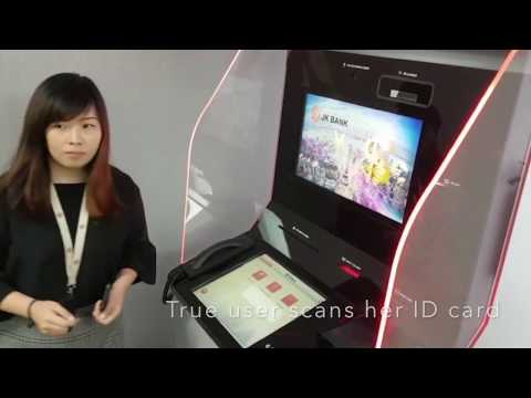 Multimodal biometric ATM demo with face and iris recognition