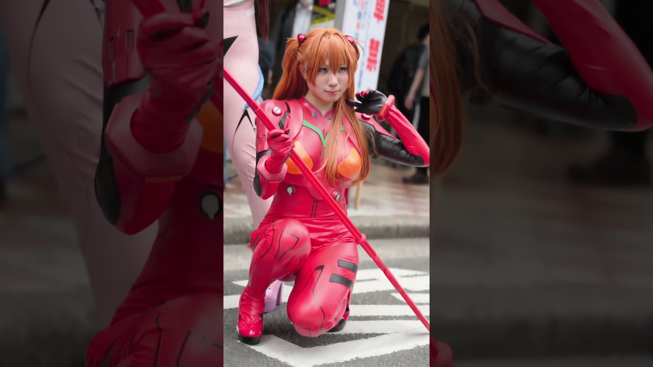 エヴァ アスカ in Osaka #ストフェス #コスプレ #cosplay #anime #大阪市