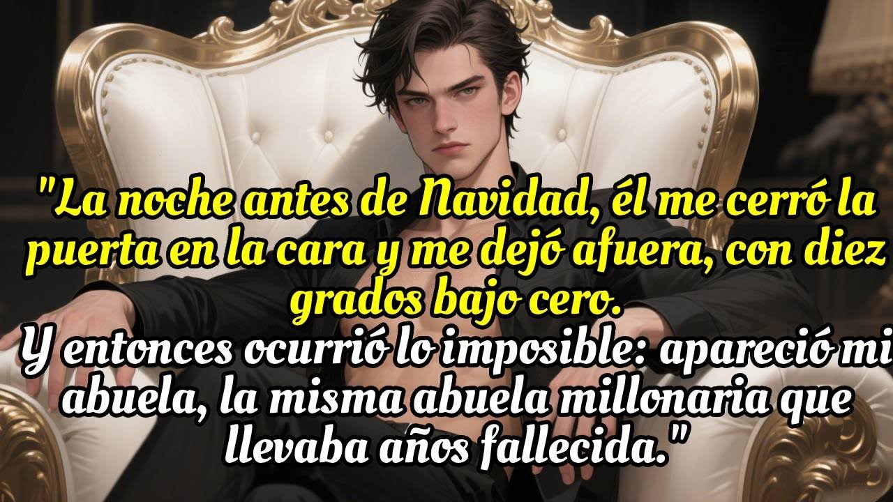 Él me dejó encerrada afuera en Nochebuena, con diez grados bajo cero.