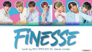 BTS (방탄소년단) – 'Finesse' Ft. James Corden Cover Lyrics [Color Coded_Eng]
