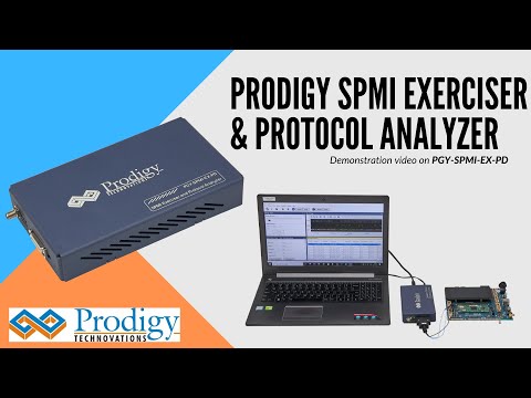 SPMI Protocol Analyzer & Exerciser | Brief Demo | Prodigy Technovations