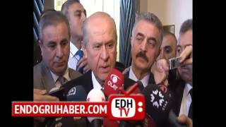 Devlet Bahçeli̇ Muhabi̇re Kizdi