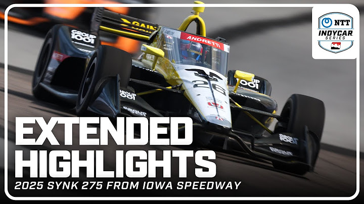 Extended Race Highlights | 2025 Synk 275 powered by Sukup | Iowa Speedway | INDYCAR SERIES