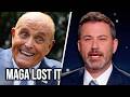 MAGA Thinks Jimmy Kimmel Sent Rudy Giuliani To The Hospital
