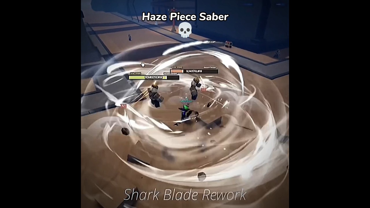 BloxFruits Shark Saw VS Haze Piece Shark Saw 