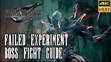 Failed Experiment Boss Fight Guide - Shinra Underground Research Facility - Final Fantasy VII Remake