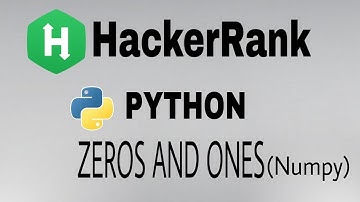 Zeros and Ones | Hackerrank Python Solution | English Explanation