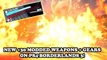 (PS4) NEW +30 Insane MODDED Weapons! Borderlands 3 [COMPILATION MODDED ITEMS GAME BREAKING] God Mode