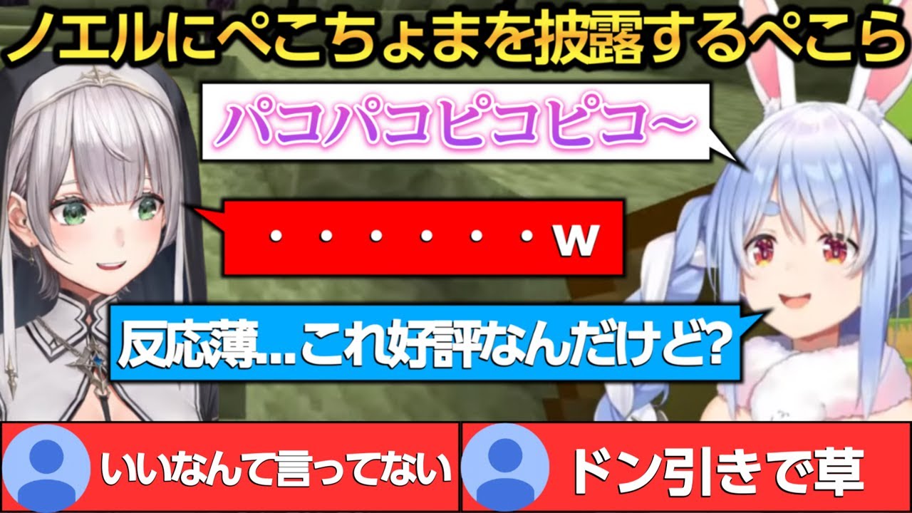 ノエルにぺこちょまを披露してドン引きされるぺこら/スバルにゅ～むの悲劇をぺこらに話す団長【白銀ノエル/兎田ぺこら/大空スバル/猫又おかゆ/天音かなた/ルンルン】