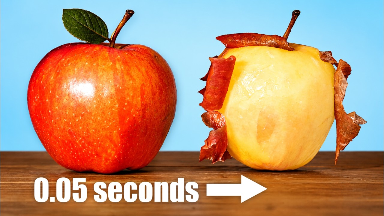 I made an apple peel itself — Transcript