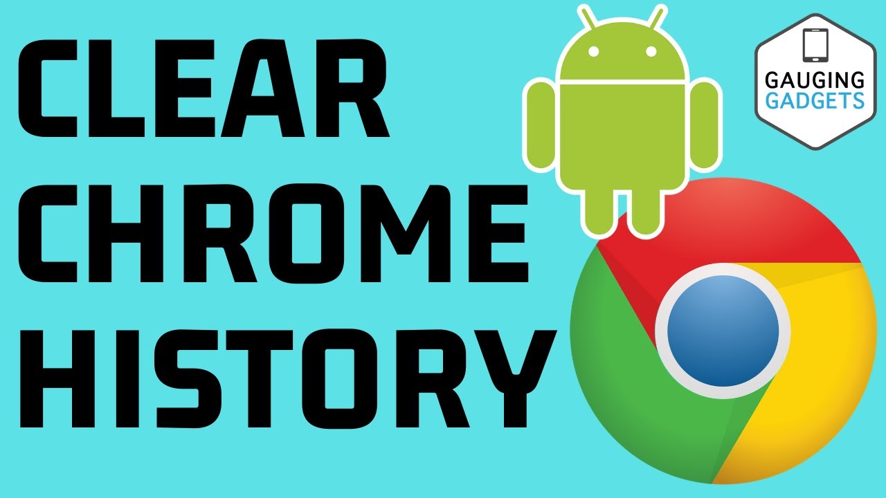 how to clear history on google chrome app android