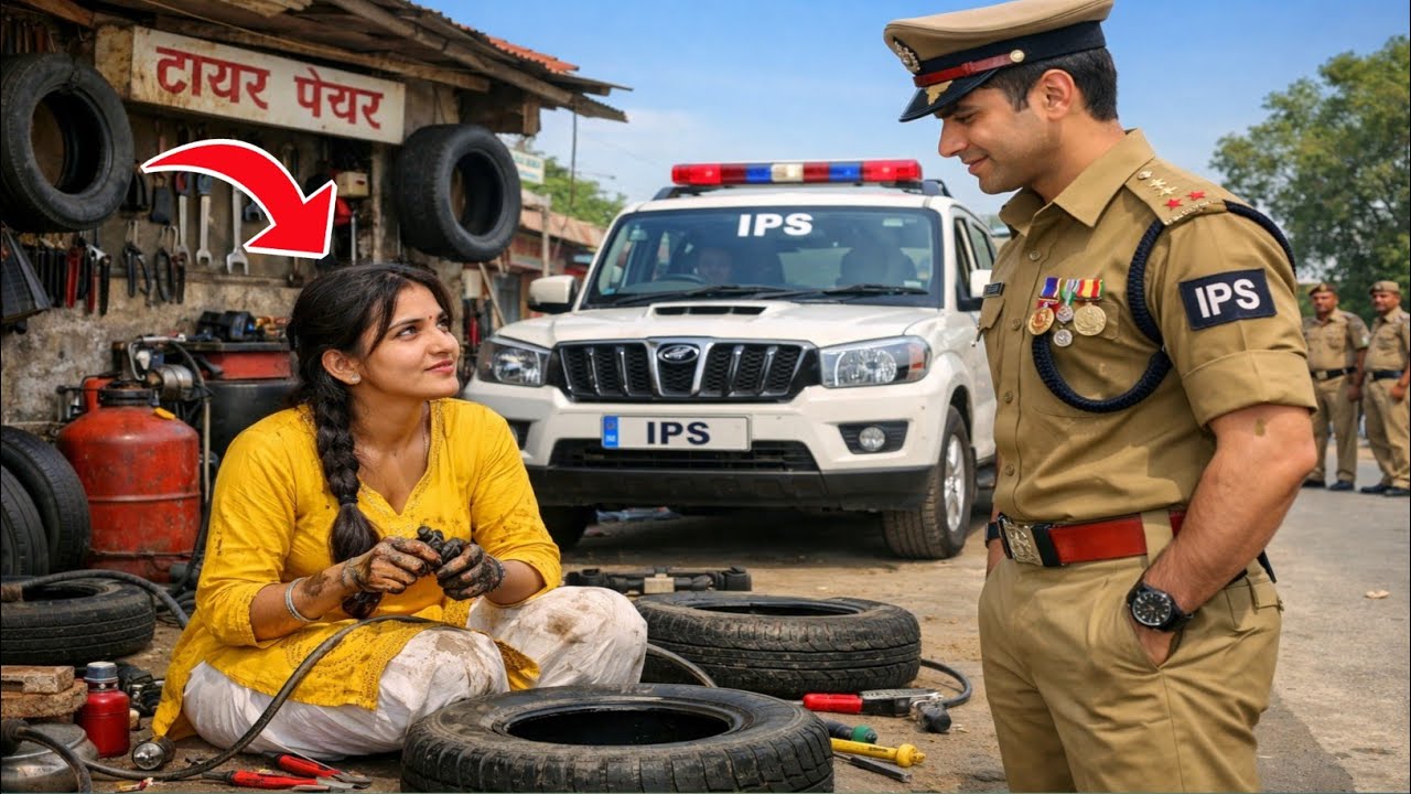 जिस पति को टायर पंचर वाला कहकर छोड़ी थी 5 साल बाद वह IPS बना पत्नी खुद टायर पंचर की दुकान चलाते मिली