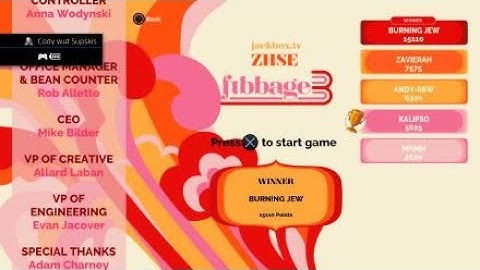 The Jackbox Party Pack 4 - Fibbage 3