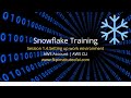 Snowflake Training: Chapter 1.4.Setting up the work environment. AWS CLI