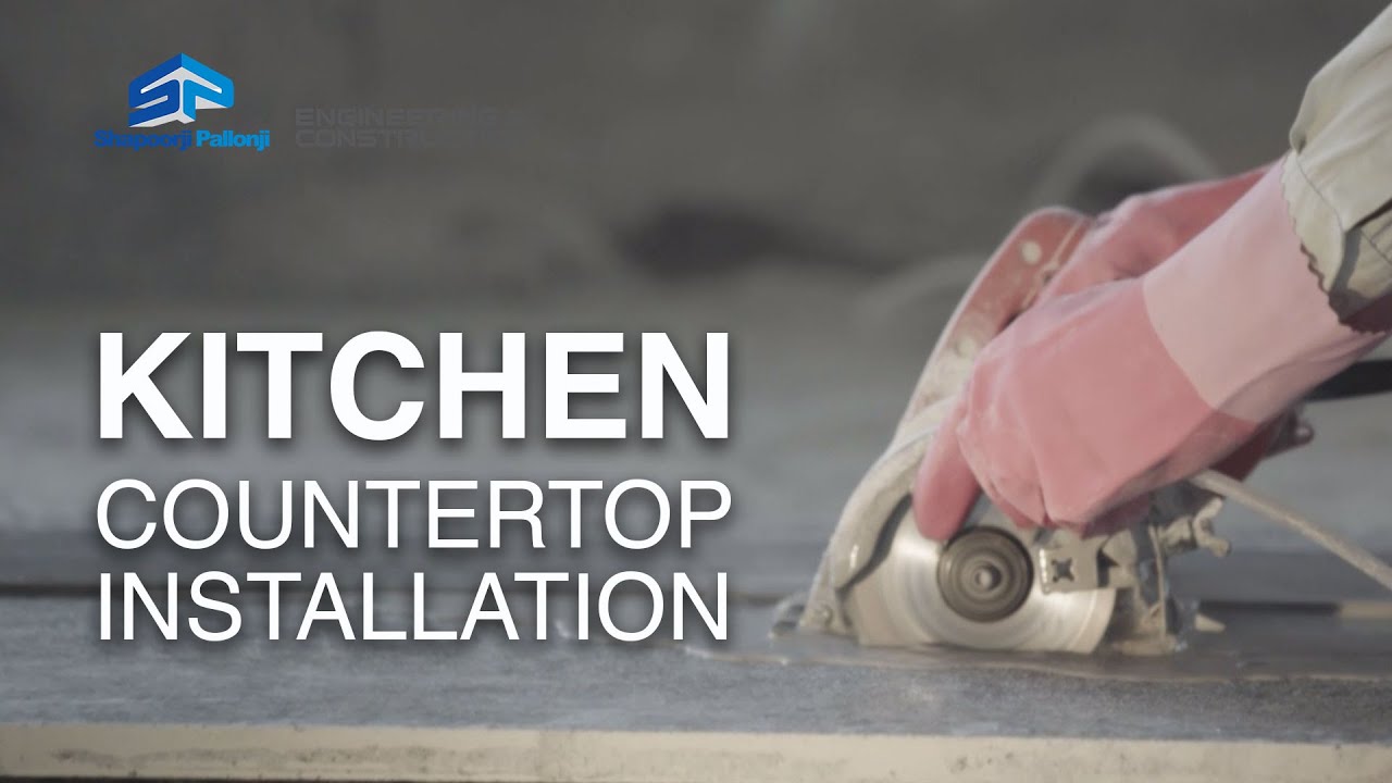 Kitchen Countertop Installation - SP Hand Skills Training Video (Hindi ...