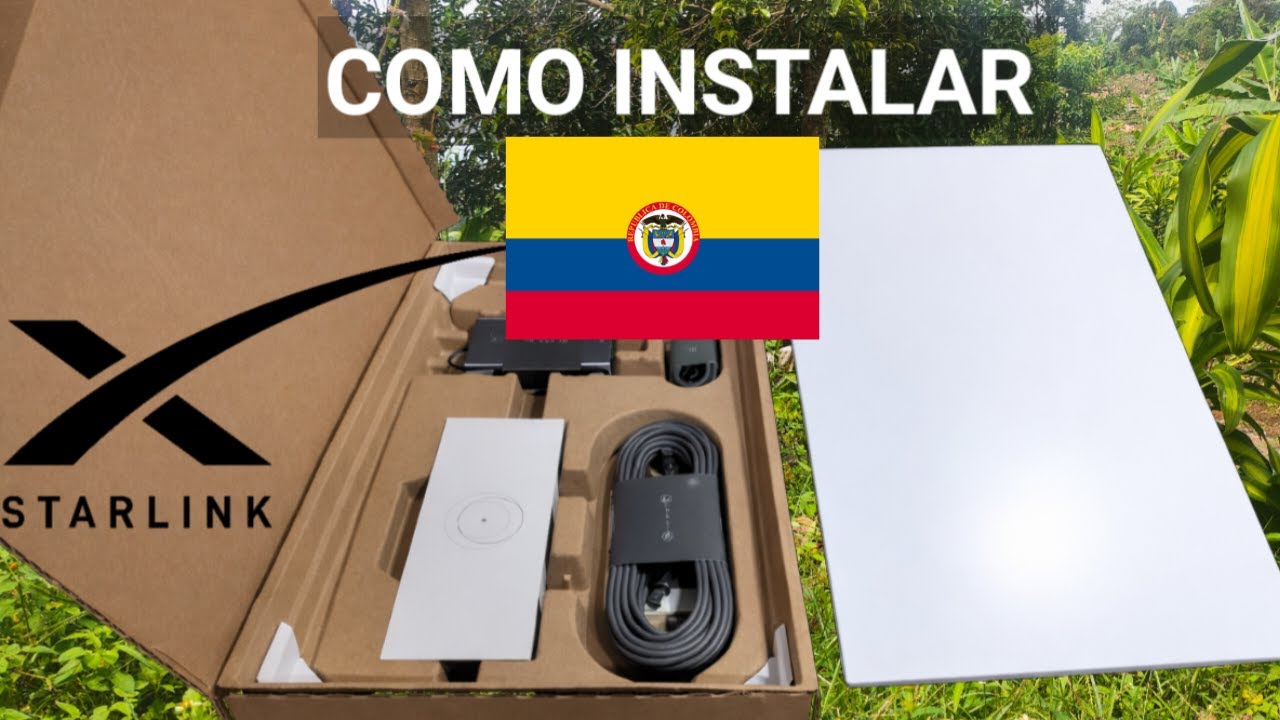 como INSTALAR Y CONFIGURAR STARLINK COLOMBIA 2026 - YouTube