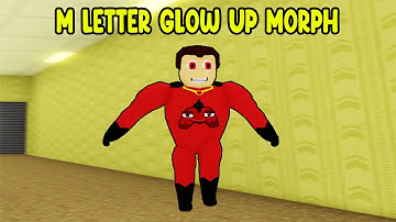 UPDATE - How To Find M letter Glow up Morph in Find The Backrooms Morphs