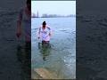part257#Ice😱Water🧊Challenge Gone Wrong👙#Russian#travelWinter🌊Ice Bath with Siberiansfor the Firstice