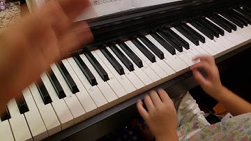 Scale etude piano (technic)level3