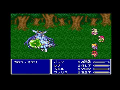 FF5 vs カロフィステリ (次元のはざま)