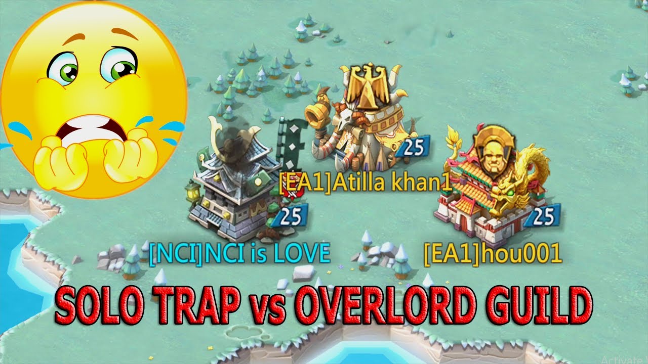 F2P Solo Trap vs Mythic Champ - Lords Mobile - YouTube