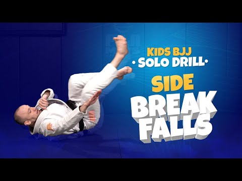 Side Breakfalls - Solo BJJ Drills for Kids