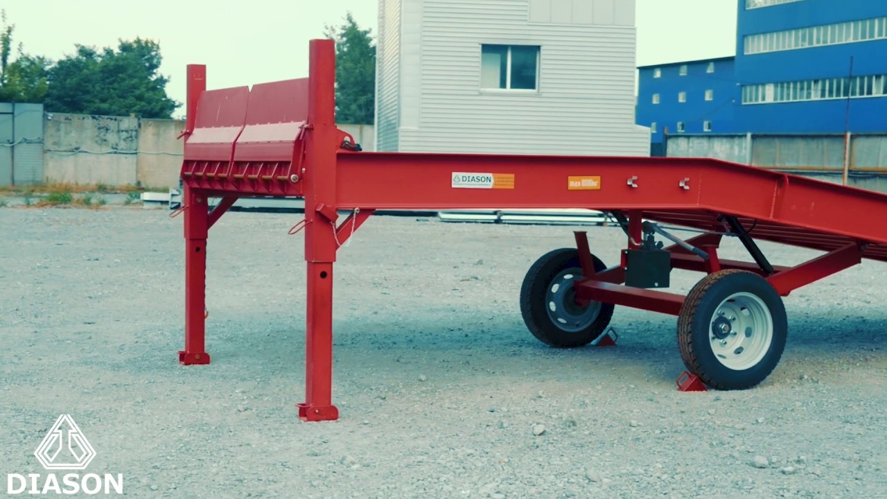 Мобильная рампа DIASON: обзор в 360 - YouTube
