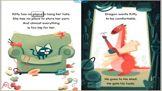 Kitty And Dragon: Kitty And Dragon Make A Home | KidsTale | Fantasy stories for kids