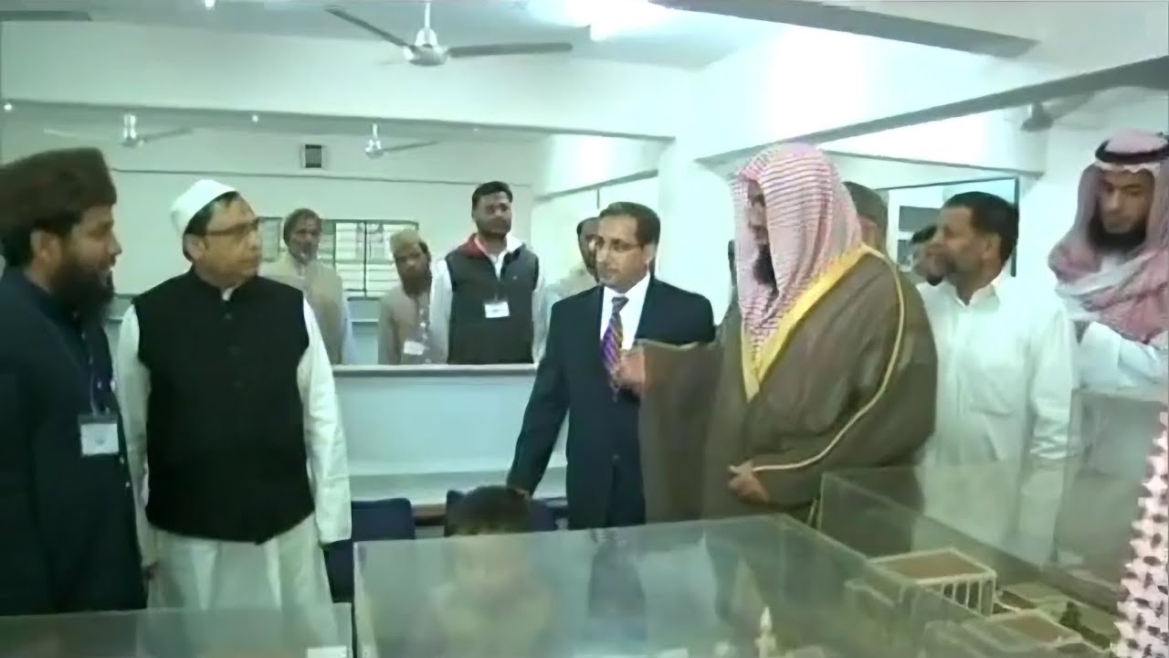 زيارة الشيخ أ.د سعود الشريم للجامعة الإسلامية في الهند بنيودلهي عام 1433هـ