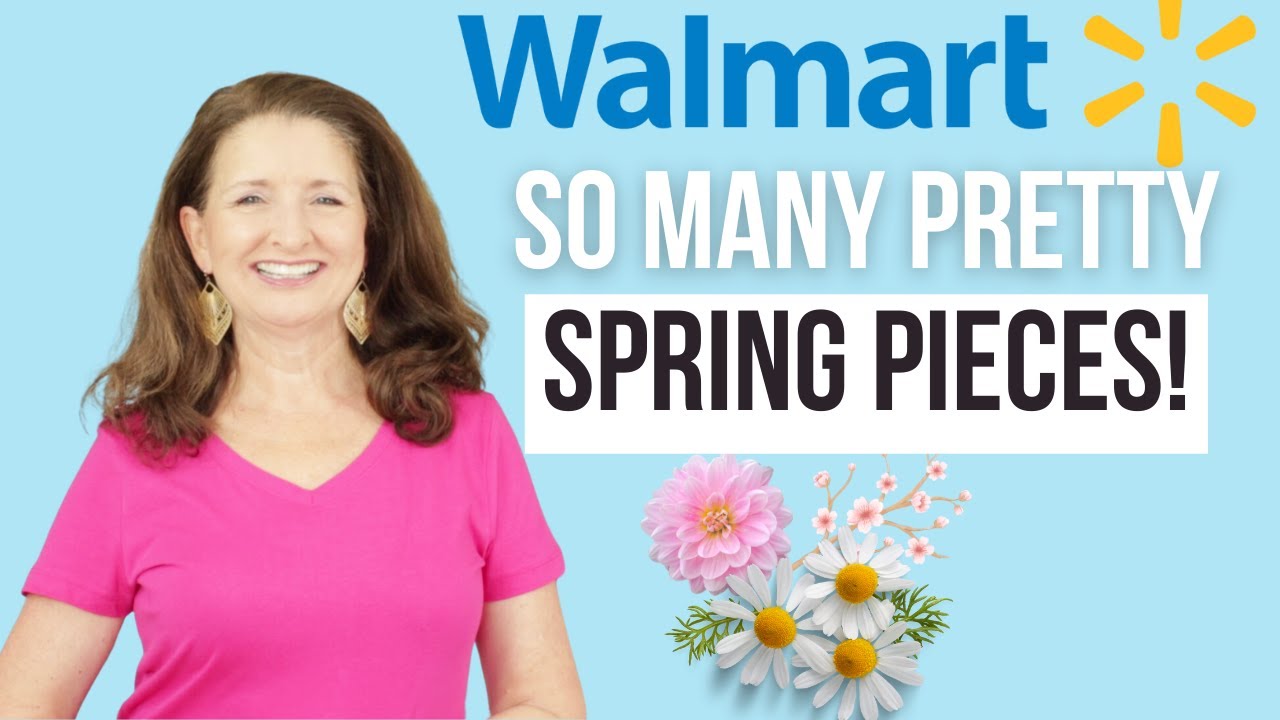 Walmart Spring Summer Haul & Try On Fashion for ladies over 50! - YouTube