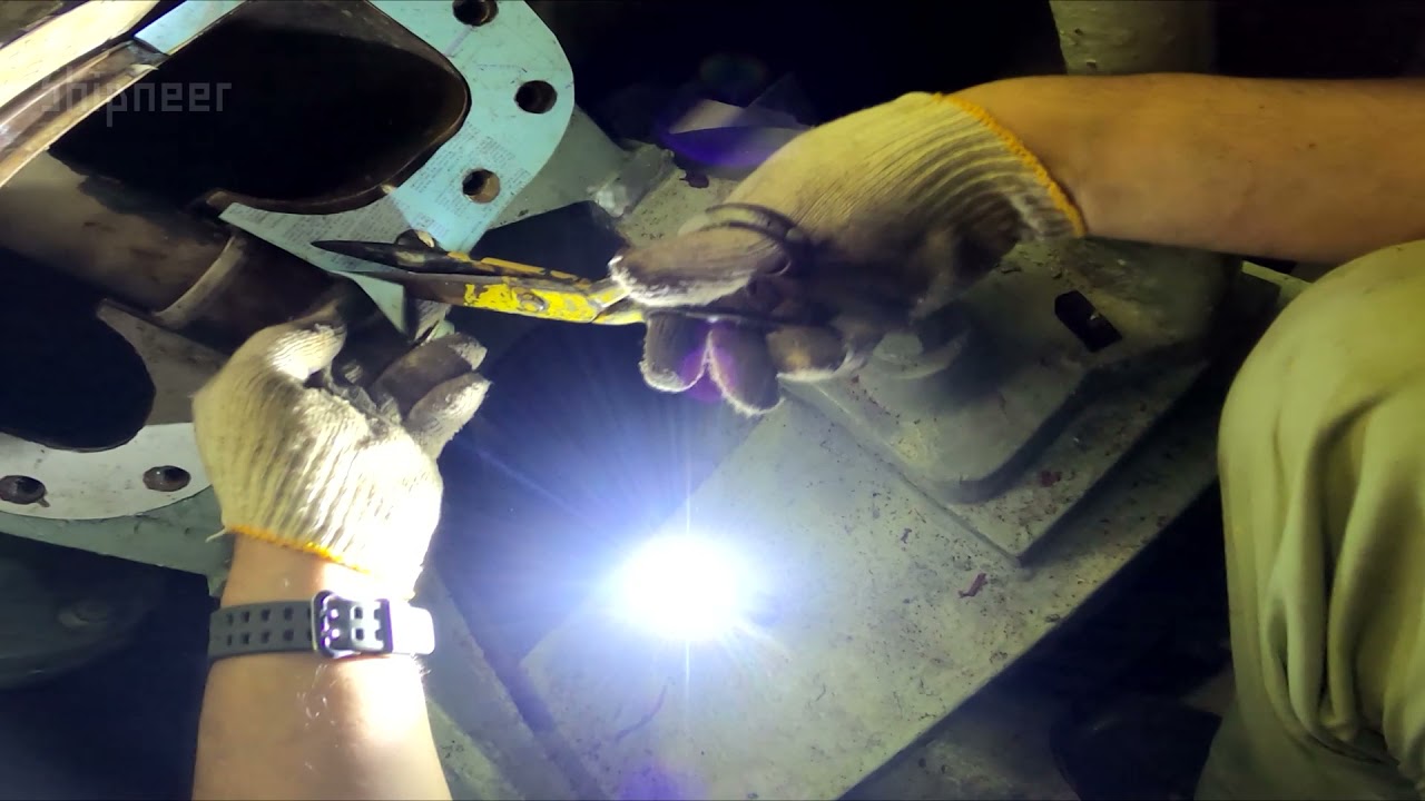 Overhauled Fire G/S Pump - Assembling E02