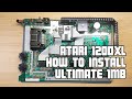 How to install U1MB in an Atari 1200XL