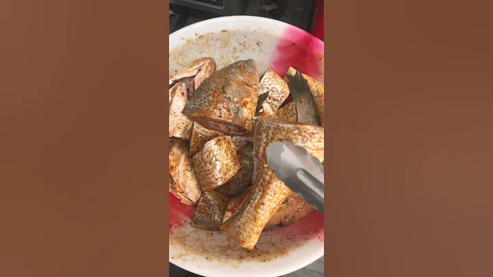 Grilled Croaker fish