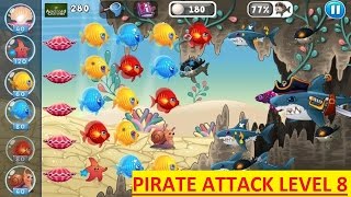 Fish vs Pirates Pirate Attack Level 8 HD 720p screenshot 4