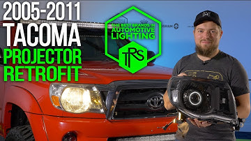 How to build custom HID projector retrofit headlights and install bi-xenon projectors and LED halos