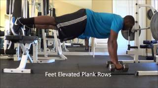 Celebrity Feet Elevated Plank Rows Profile